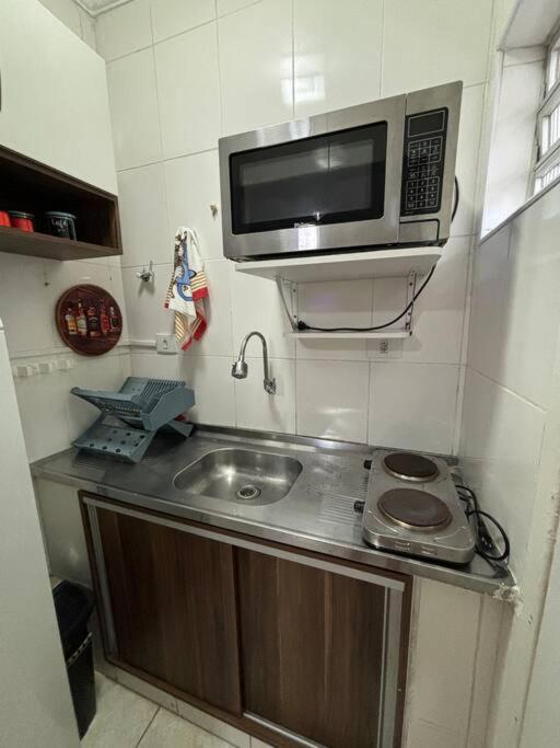 Lindo Apto Pe Na Areia Santos  Luaran gambar