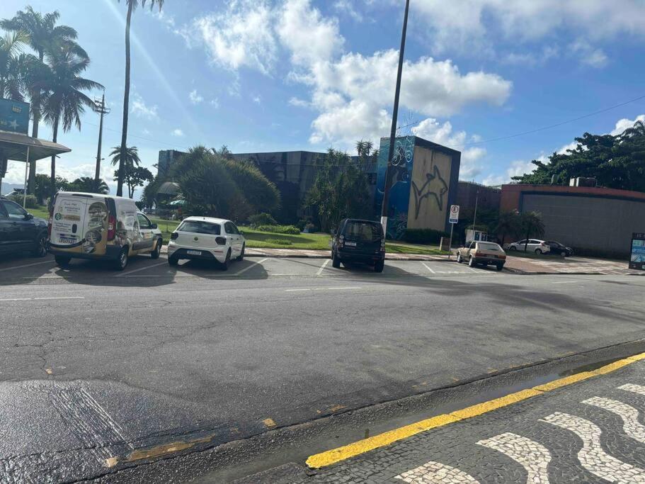 Lindo Apto Pe Na Areia Santos  Luaran gambar