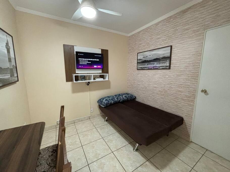 Lindo Apto Pe Na Areia Santos  Luaran gambar